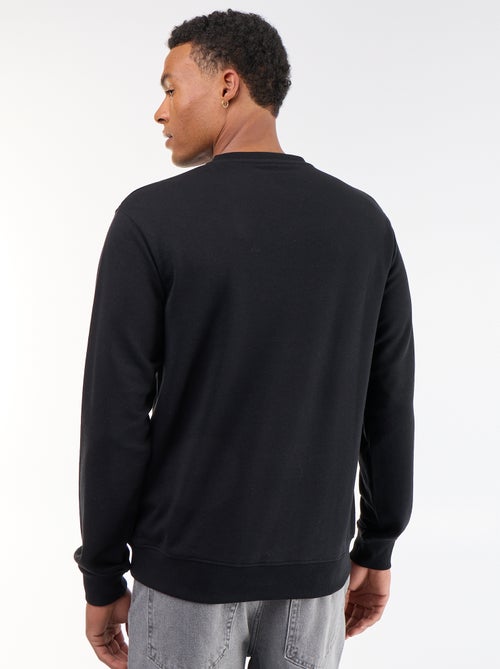 Sweat uni en French Terry - Kiabi