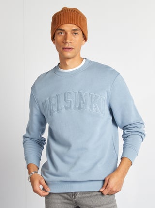 Sweat uni en molleton 'Berlin'