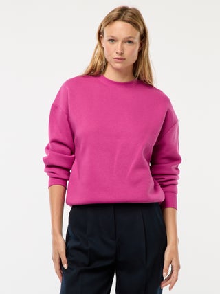 Sweat uni en molleton chaud