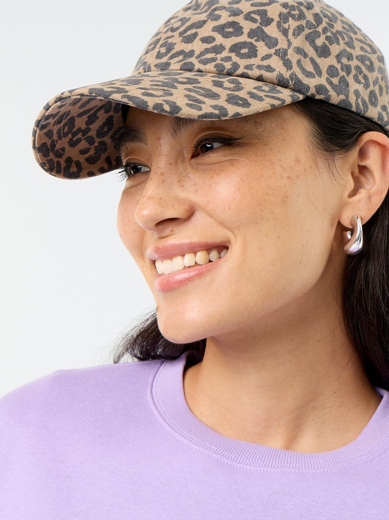Sweat uni en molleton chaud Violet - Kiabi