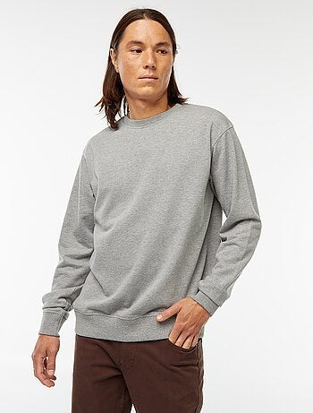 Sweat uni en molleton léger