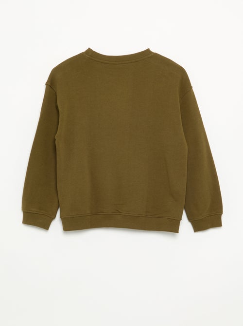 Sweat uni en molleton non gratté enfant - Kiabi - Kiabi Sweat uni en molleton non gratté enfant - Kiabi - Kiabi