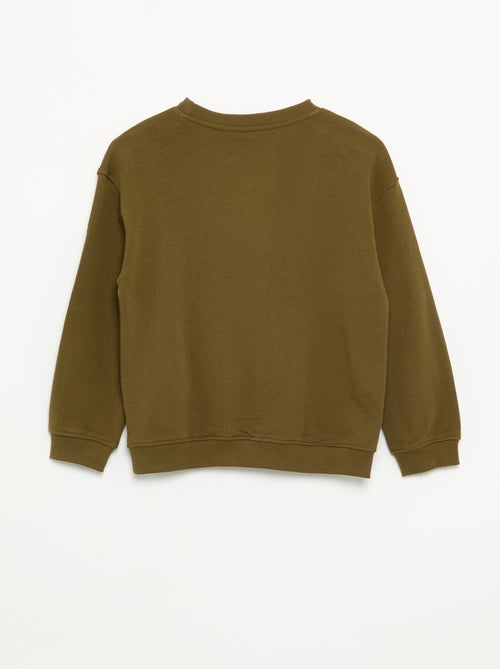 Sweat uni en molleton non gratté enfant - Kiabi - Kiabi Sweat uni en molleton non gratté enfant - Kiabi - Kiabi