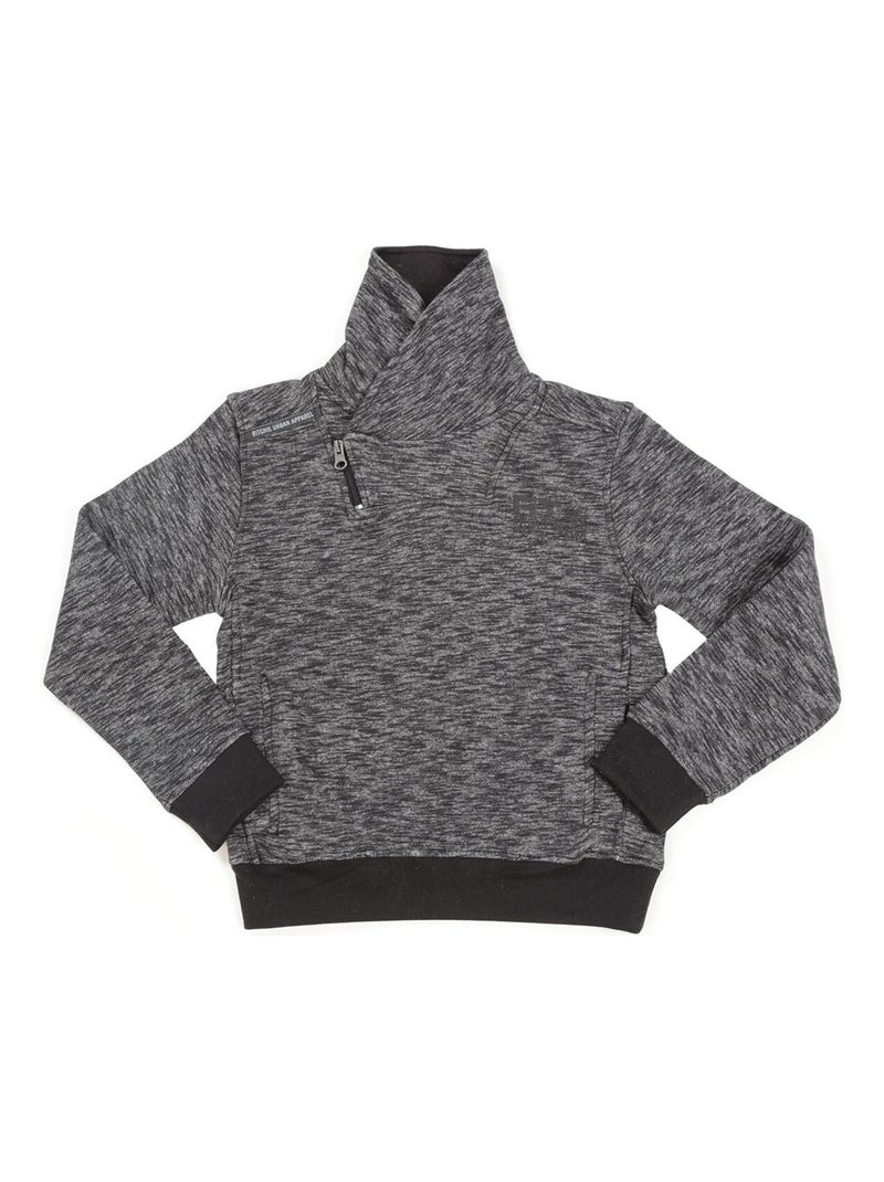 SWEAT WASABY BOY Noir - Kiabi