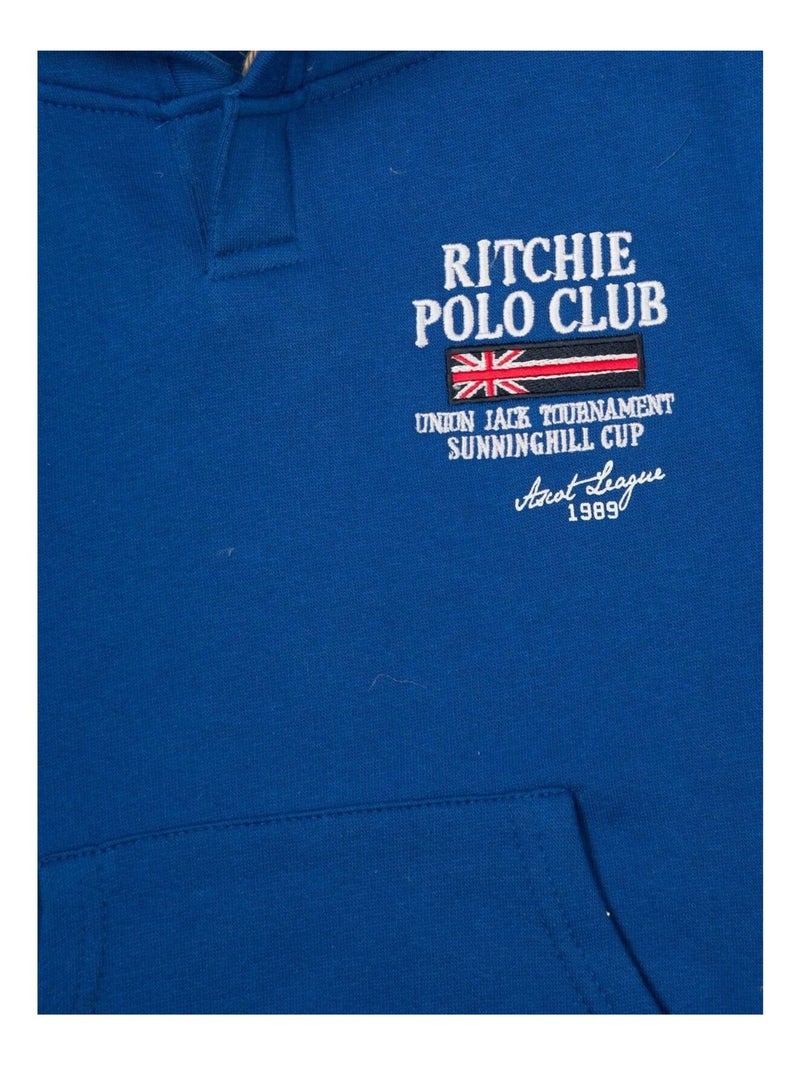SWEAT WHITE garçon Bleu - Kiabi