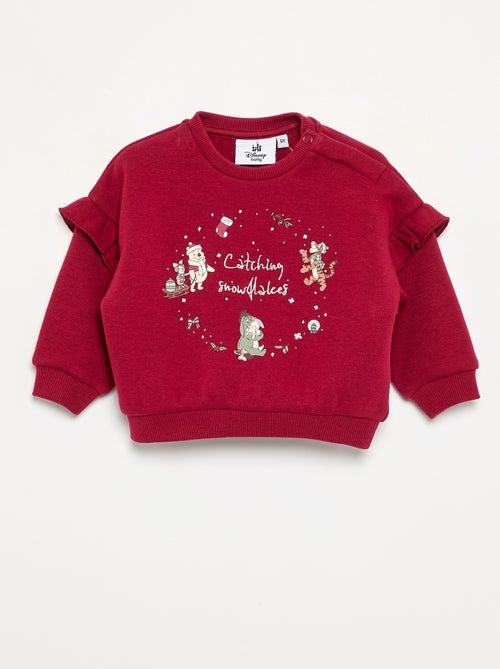Sweat 'Winnie' 'Disney' avec volants aux épaules - Kiabi Sweat 'Winnie' 'Disney' avec volants aux épaules - Kiabi