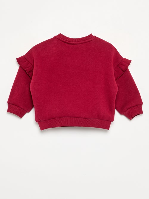 Sweat 'Winnie' 'Disney' avec volants aux épaules - Kiabi Sweat 'Winnie' 'Disney' avec volants aux épaules - Kiabi