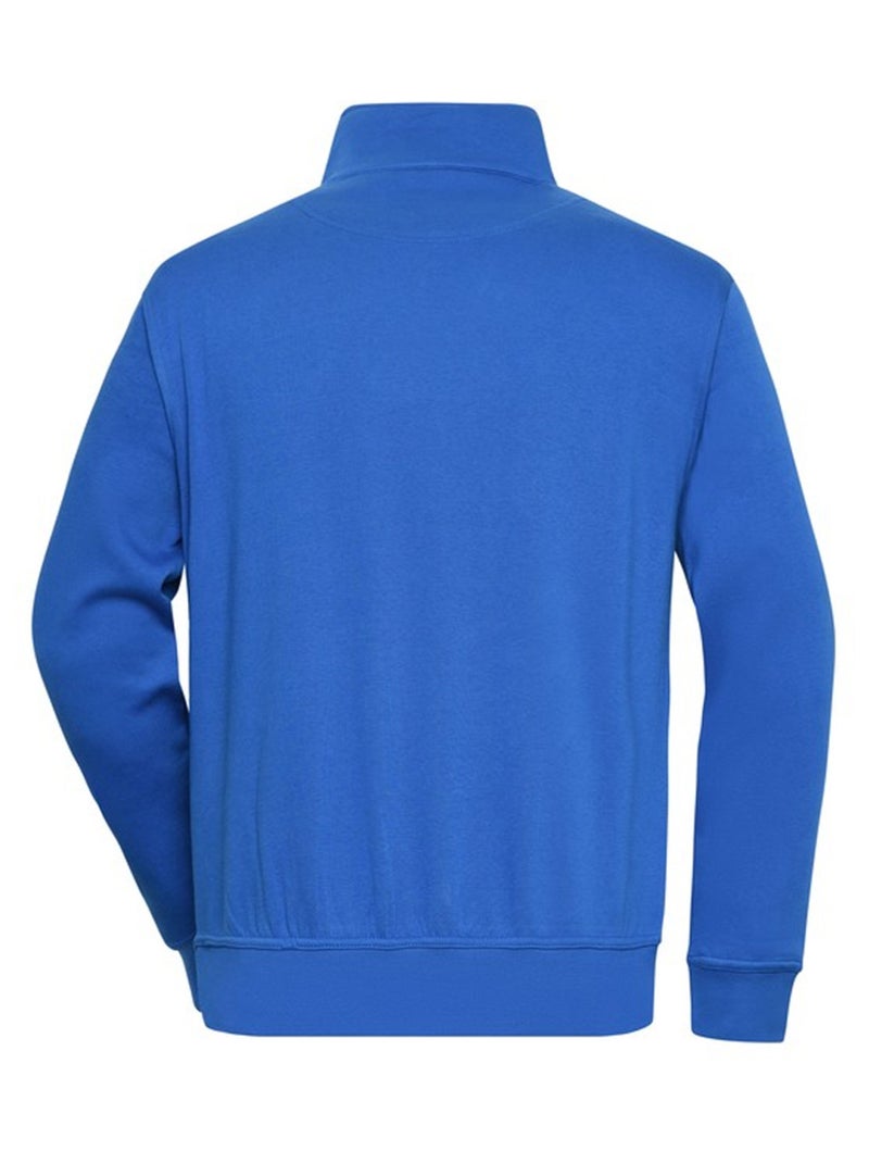 Sweat workwear - james and nicholson Bleu roi - Kiabi