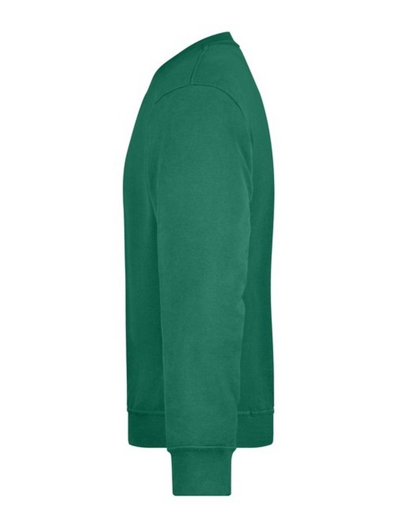 Sweat workwear - james and nicholson Vert foncé - Kiabi