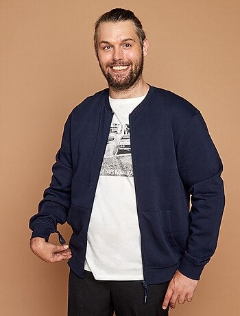 Sweat zippé - collection facile à enfiler