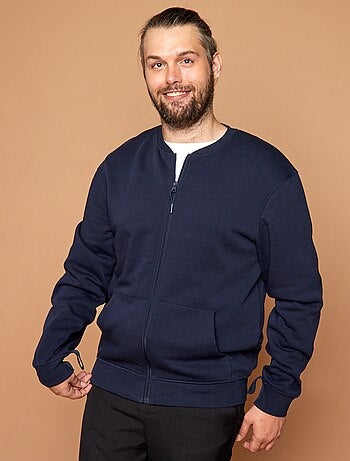 Sweat zippé - collection facile à enfiler
