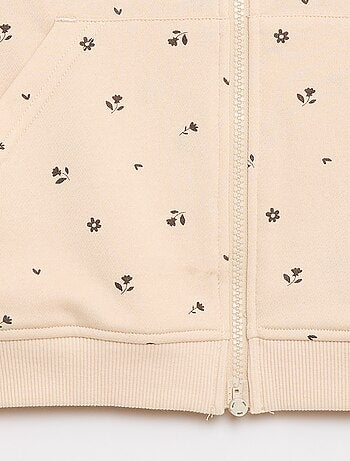 Sweat zippé à capuche - Collection facile à enfiler