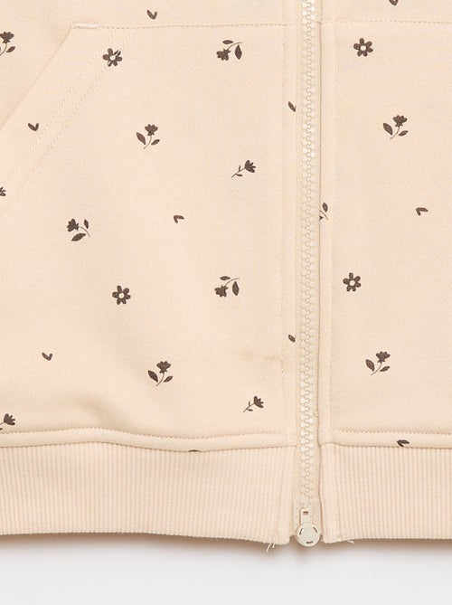 Sweat zippé à capuche - Collection facile à enfiler - Kiabi
