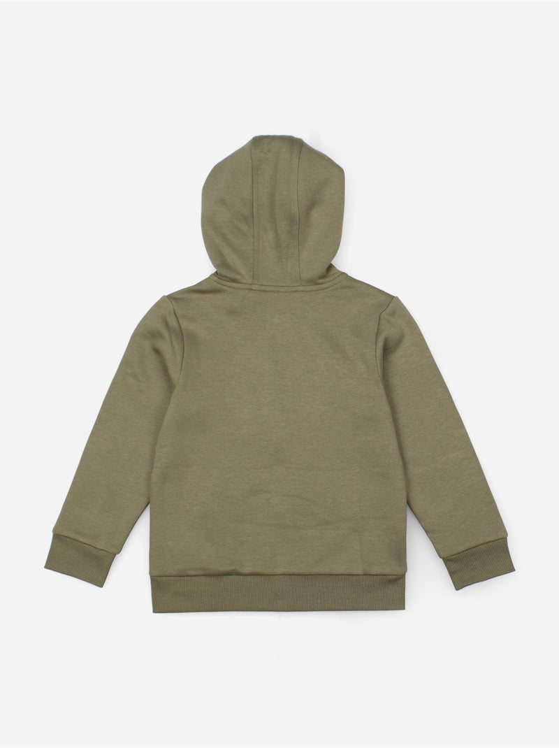 Sweat zippé à capuche - Timberland Vert - Kiabi