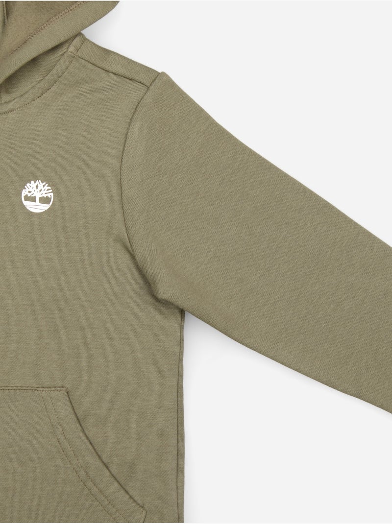 Sweat zippé à capuche - Timberland Vert - Kiabi