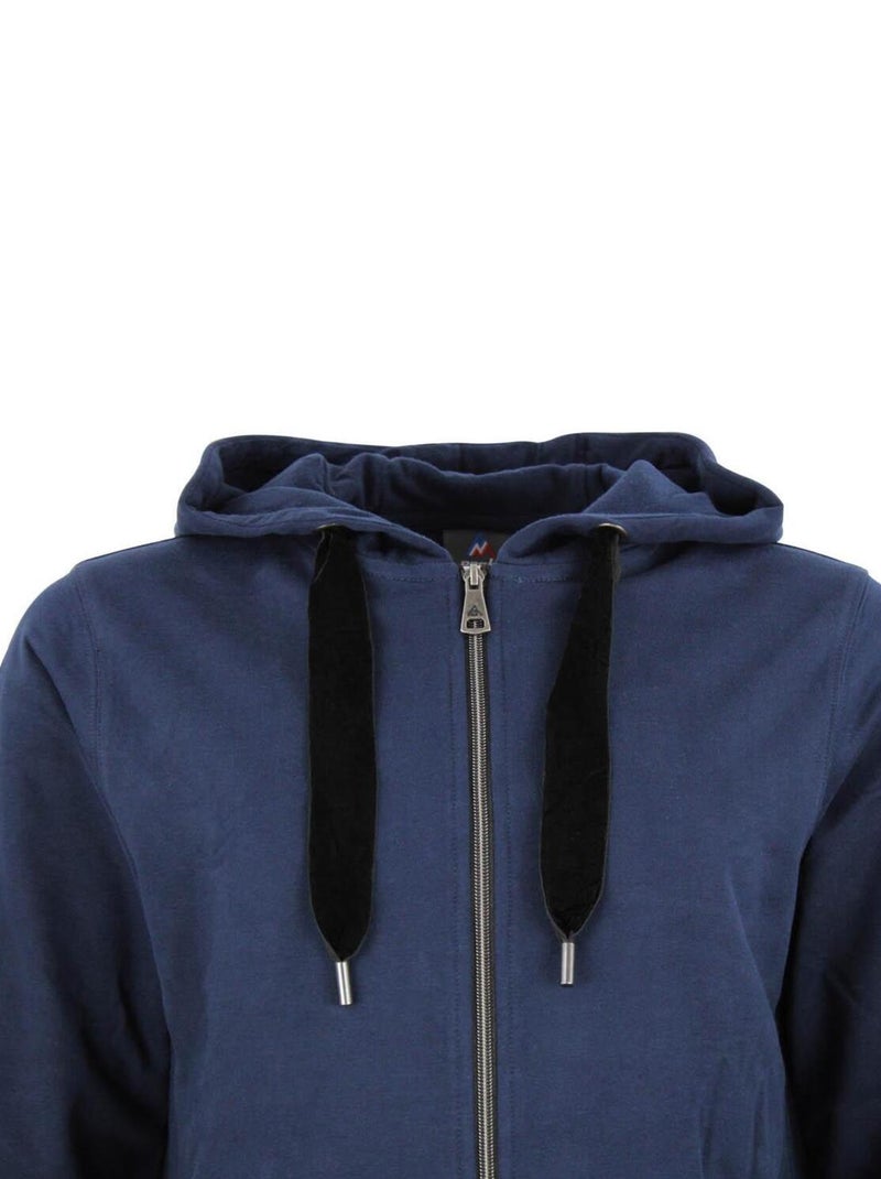 Sweat zippé à capuche   ACLARA - PEAK MOUNTAIN Bleu marine - Kiabi