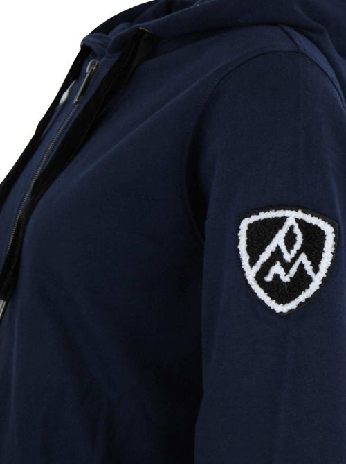 Sweat zippé à capuche   ACLARA - PEAK MOUNTAIN - Kiabi