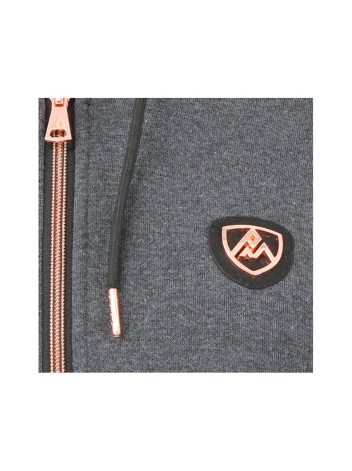 Sweat zippé à capuche   ALICE - PEAK MOUNTAIN - Kiabi