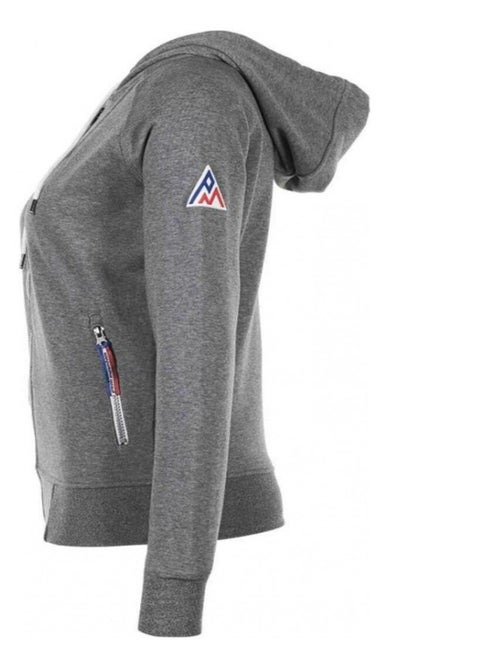 Sweat zippé à capuche   ANDORE - PEAK MOUNTAIN - Kiabi