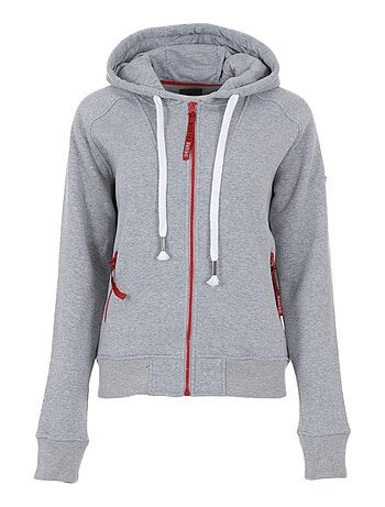 Sweat zippé à capuche AUVY - DEGRE CELSIUS