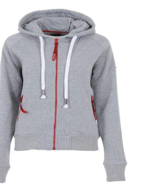 Sweat zippé à capuche   AUVY - DEGRE CELSIUS - Kiabi