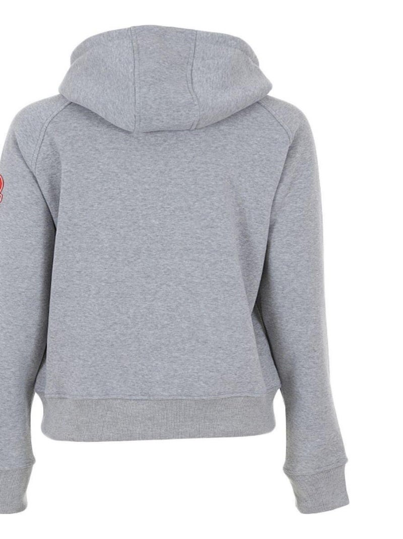 Sweat zippé à capuche   AUVY - DEGRE CELSIUS gris anthracite - Kiabi