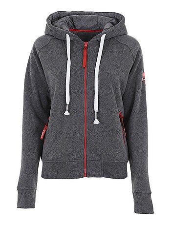 Sweat zippé à capuche AUVY - DEGRE CELSIUS