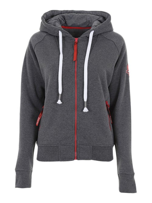 Sweat zippé à capuche   AUVY - DEGRE CELSIUS - Kiabi