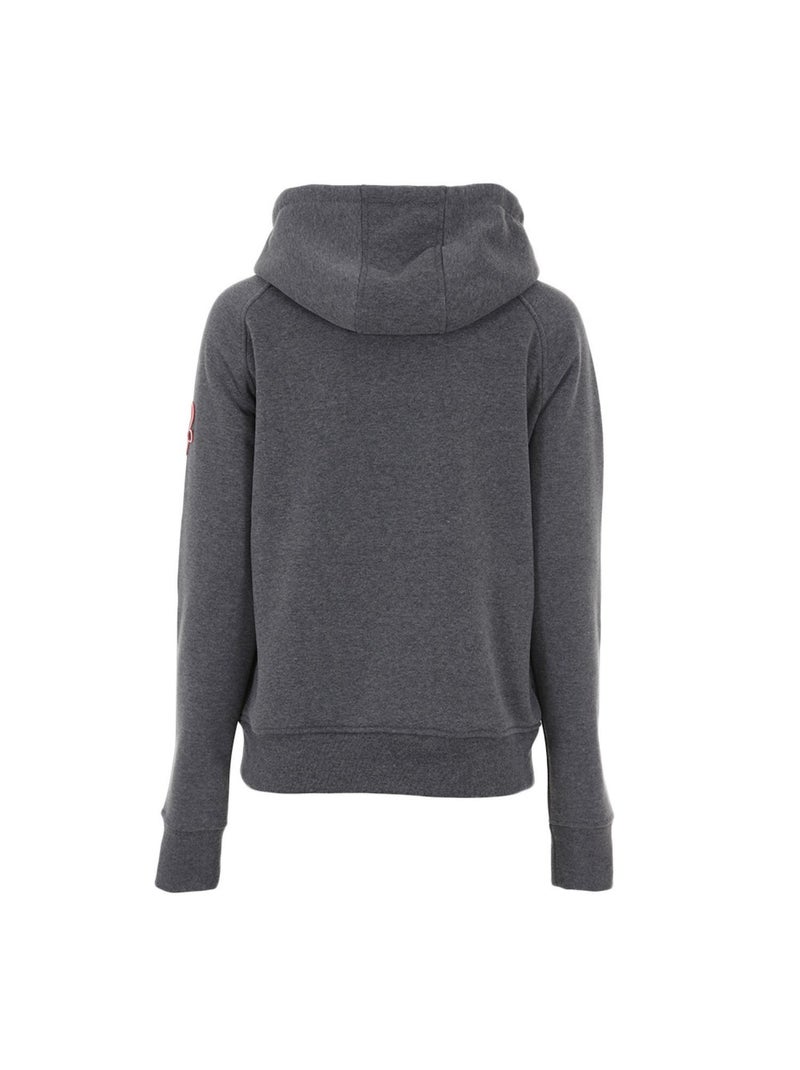 Sweat zippé à capuche   AUVY - DEGRE CELSIUS gris anthracite - Kiabi