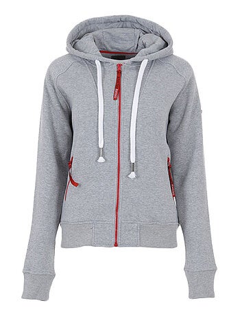 Sweat zippé à capuche AUVY - DEGRE CELSIUS