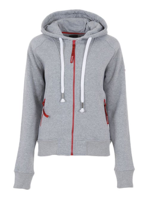 Sweat zippé à capuche   AUVY - DEGRE CELSIUS - Kiabi