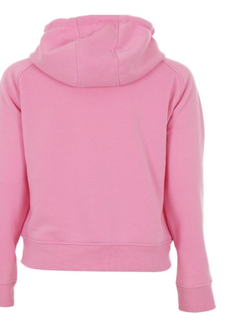 Sweat zippé à capuche   AUVY - DEGRE CELSIUS Rose - Kiabi