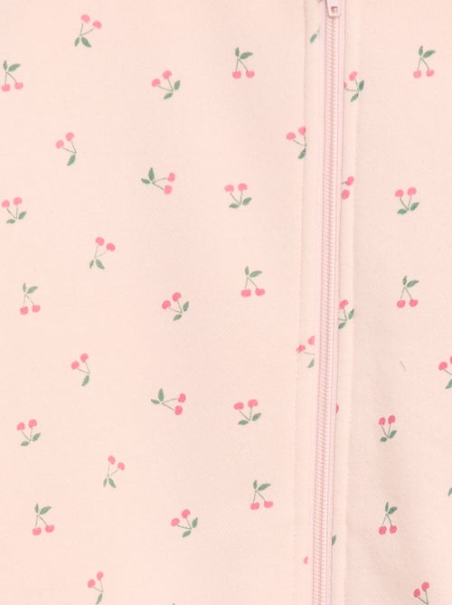 Sweat zippé à capuche avec imprimé - Kiabi