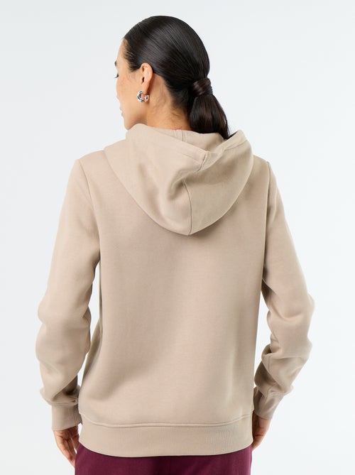 Sweat zippé à capuche basique - Kiabi Sweat zippé à capuche basique - Kiabi