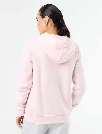 Sweat zippé à capuche basique