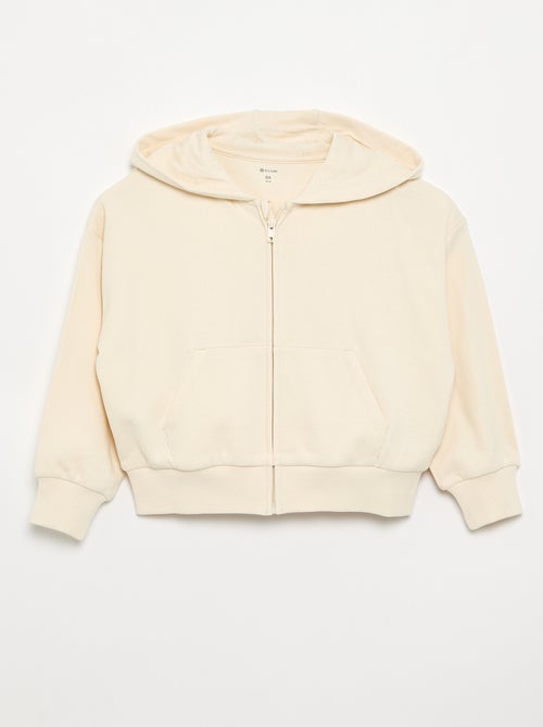Sweat zippé à capuche - Kiabi Sweat zippé à capuche - Kiabi