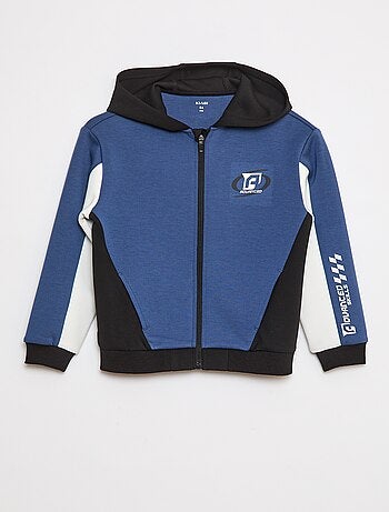 Sweat zippé à capuche