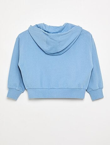 Sweat zippé à capuche