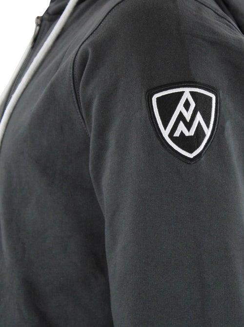 Sweat zippé à capuche   CAGE - PEAK MOUNTAIN - Kiabi