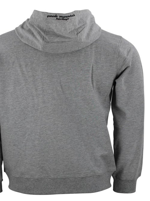 Sweat zippé à capuche   CAGE - PEAK MOUNTAIN - Kiabi