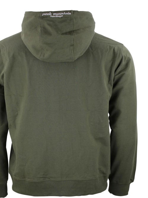 Sweat zippé à capuche   CAGE - PEAK MOUNTAIN - Kiabi