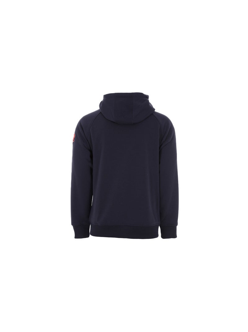Sweat zippé à capuche   CAUVY - DEGRE CELSIUS Bleu marine - Kiabi