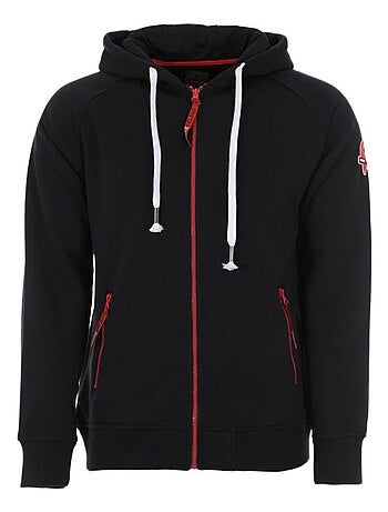 Sweat zippé à capuche CAUVY - DEGRE CELSIUS