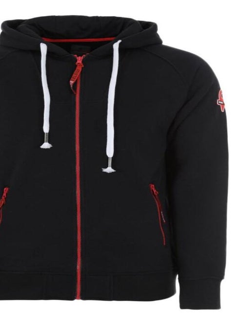Sweat zippé à capuche   CAUVY - DEGRE CELSIUS - Kiabi