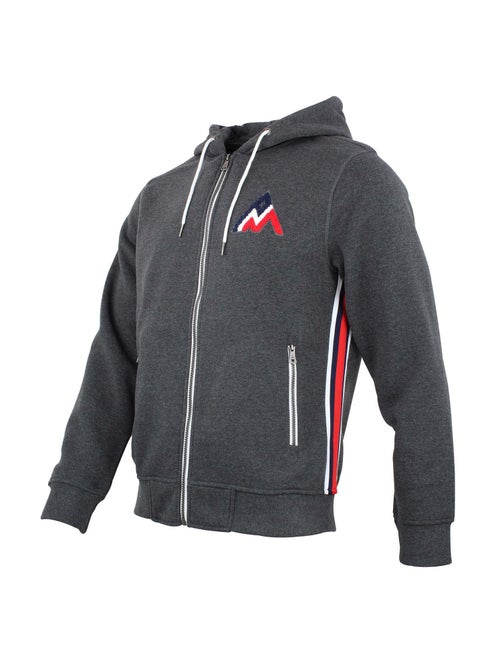 Sweat zippé à capuche   CHARLES - PEAK MOUNTAIN - Kiabi