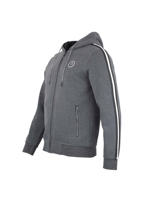 Sweat zippé à capuche   CYRIL - PEAK MOUNTAIN - Kiabi