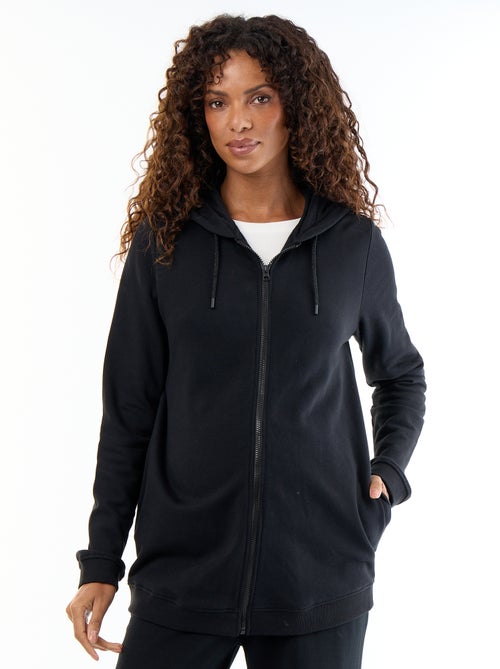 Sweat zippé à capuche d'allaitement - Kiabi Sweat zippé à capuche d'allaitement - Kiabi