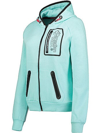 Sweat zippé à capuche doublée fonaldeak – canadian peak