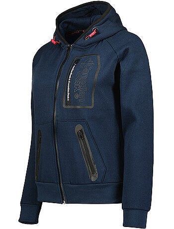 Sweat zippé à capuche doublée fonaldeak – canadian peak