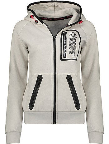 Sweat zippé à capuche doublée fonaldeak – canadian peak